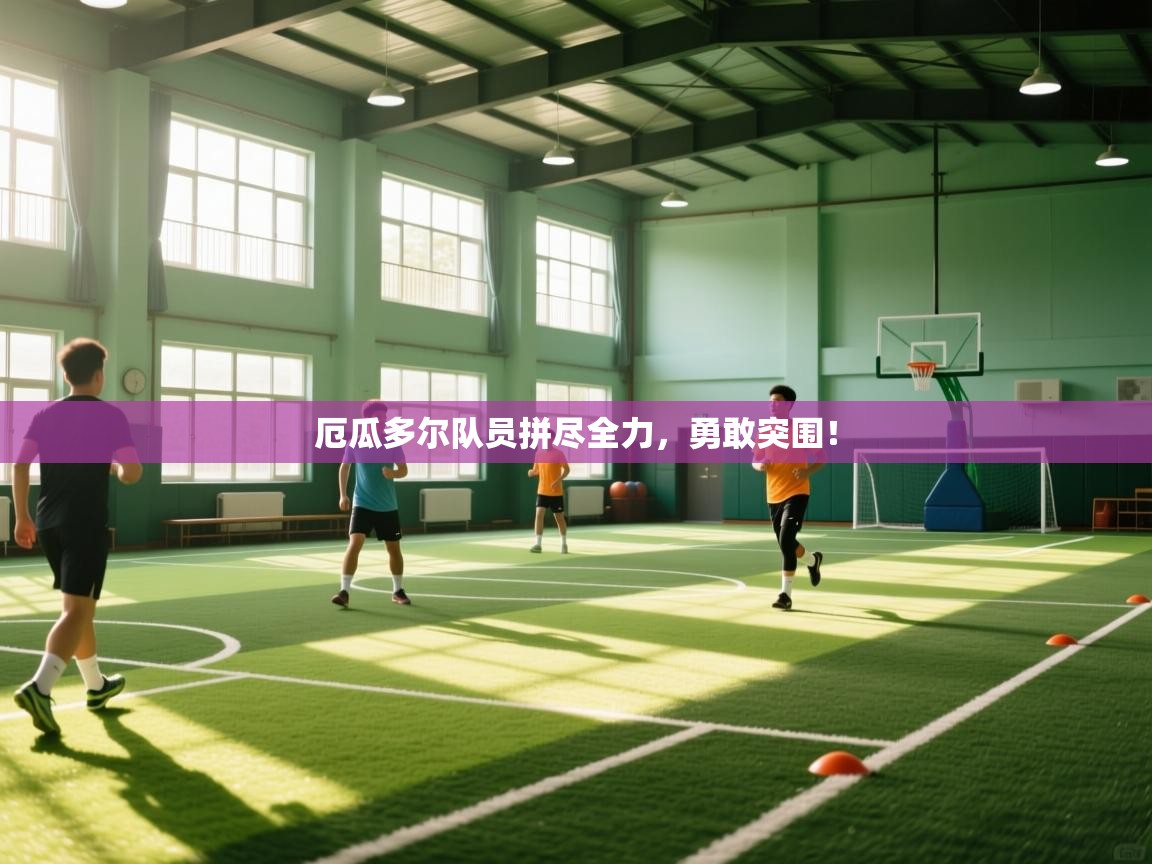 厄瓜多尔队员拼尽全力，勇敢突围！  第2张